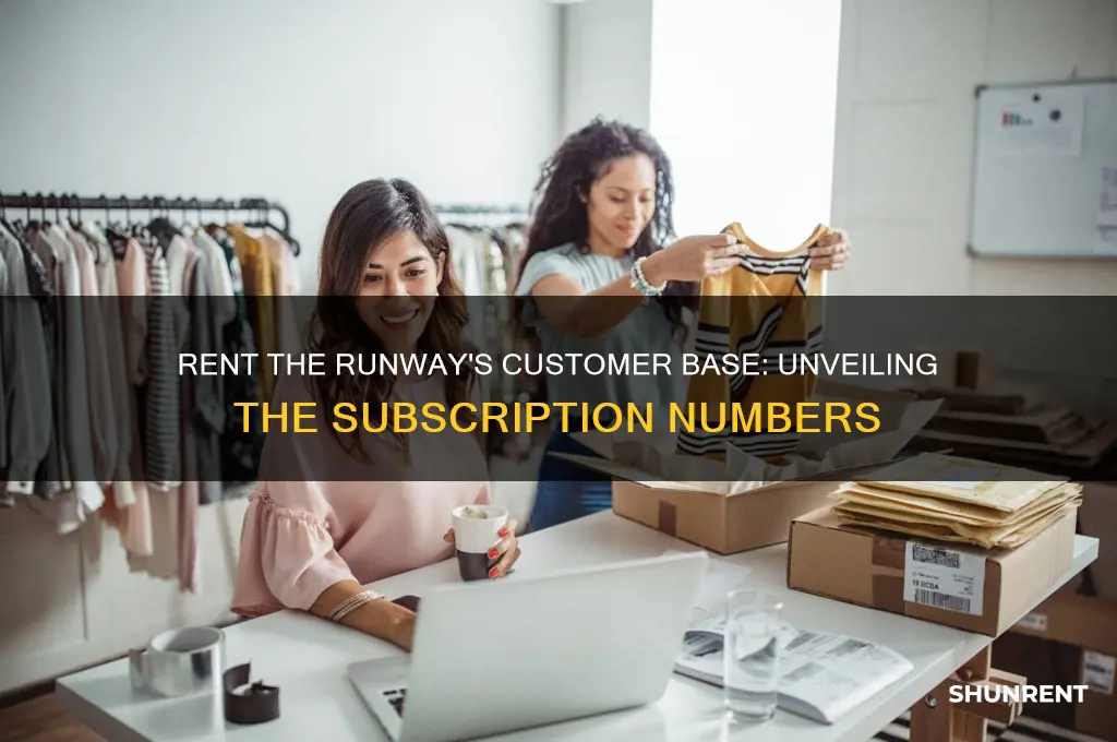 how many customers rent the runway has