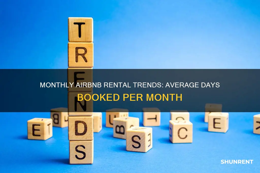 how many days a month are airbnb