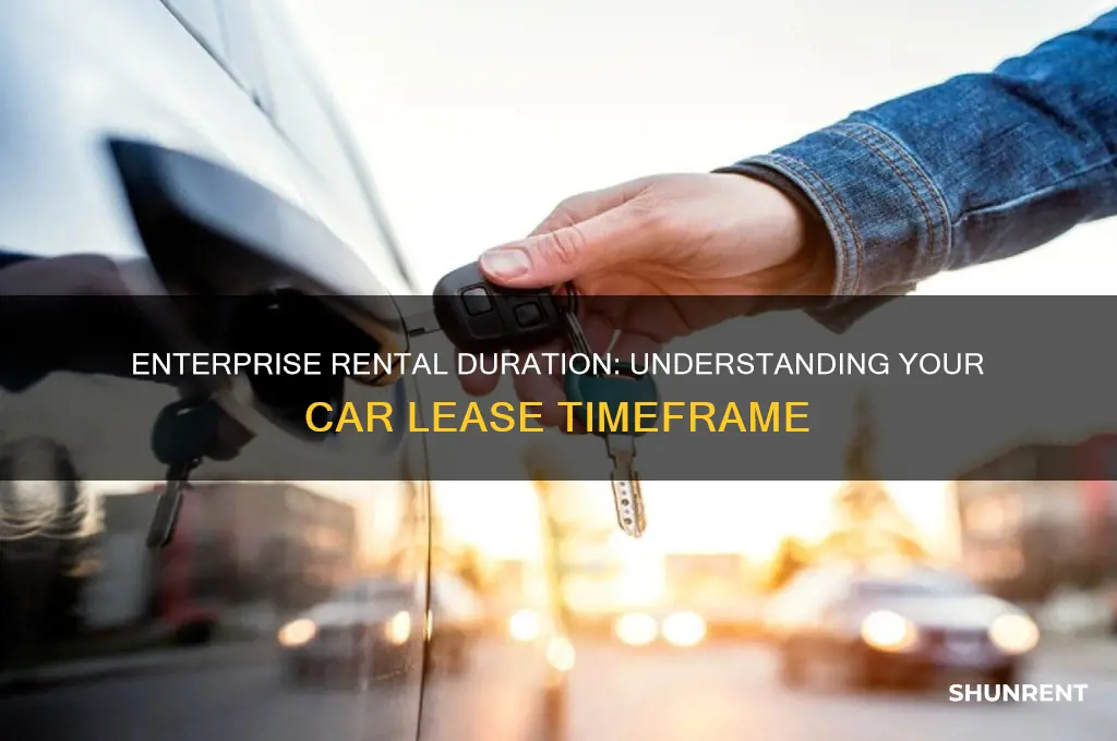 how many days does enterprise let you rent