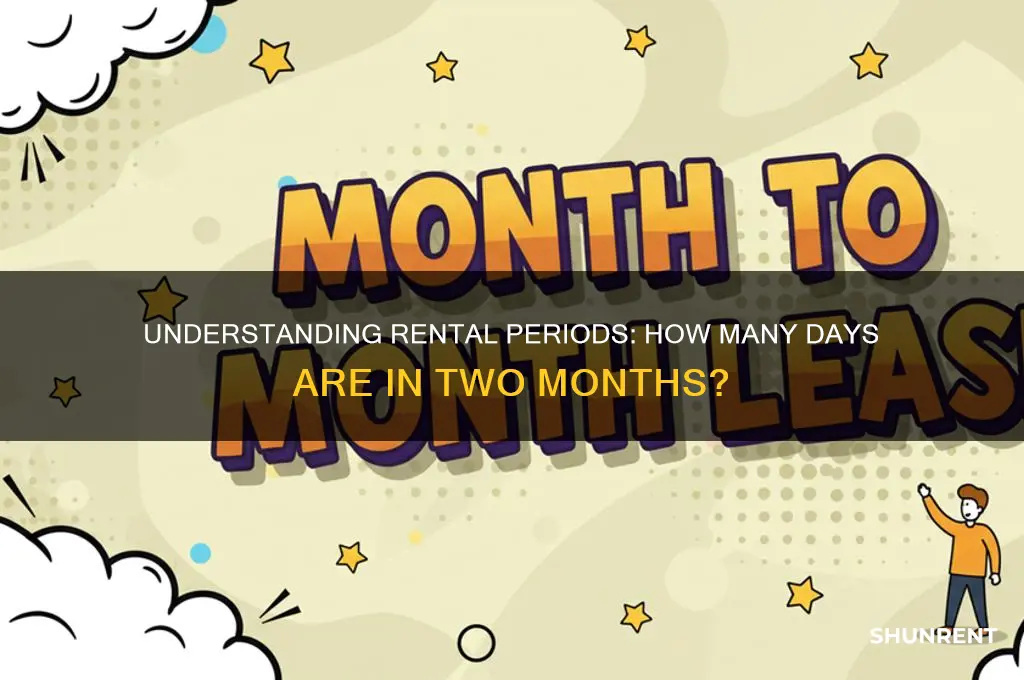 how many days in two months in terms of renting