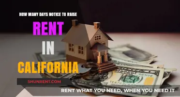 California Rent Increase Notice: Understanding Required Days for Landlords