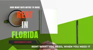Florida Rent Increase Notice: Understanding the Required Days for Tenants