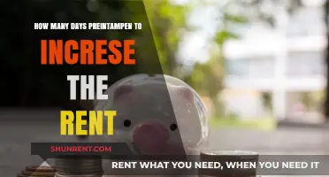 Pre-Increase Rent Notice: Understanding the Required Days for Landlords