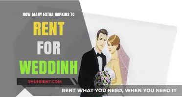 Smart Wedding Planning: Calculating Extra Napkins for Your Big Day