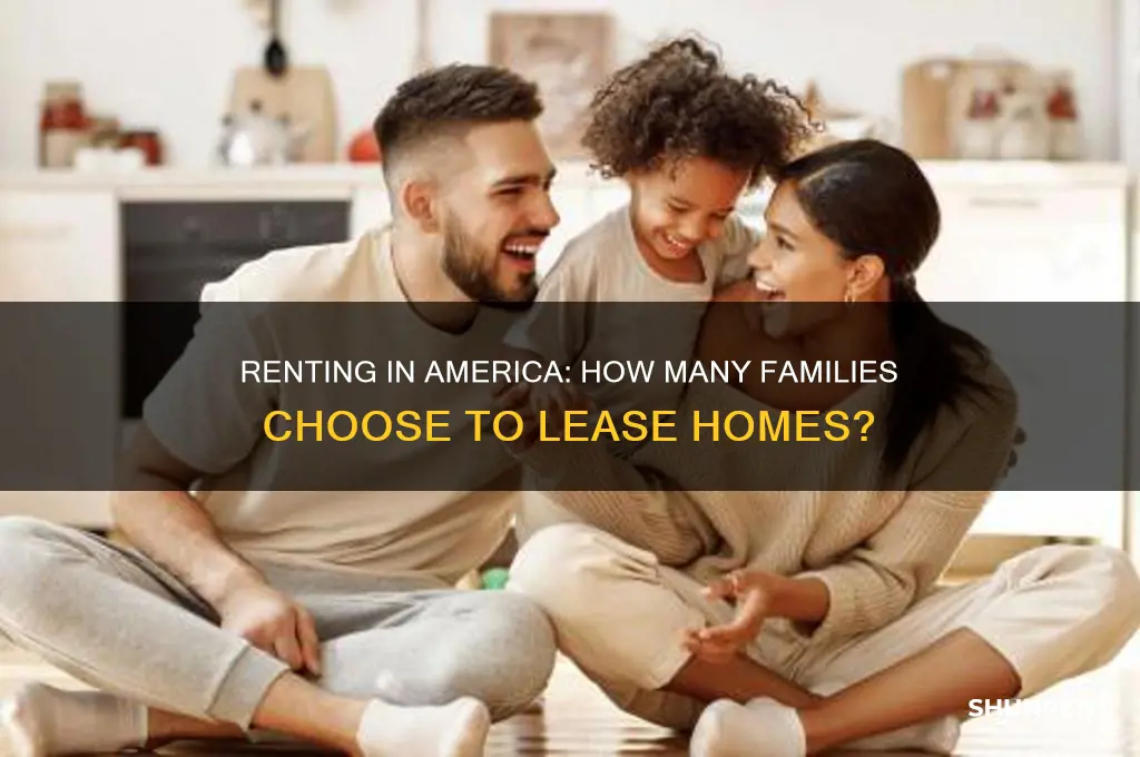 how many families rent in the us