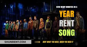 Rent's 'Seasons of Love': Calculating Minutes in a Year Through Song