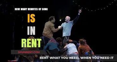 Rent's Musical Magic: Uncovering the Total Song Minutes