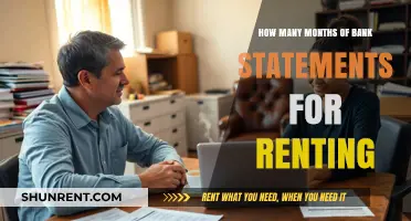 Bank Statements for Renting: How Many Months Do Landlords Require?