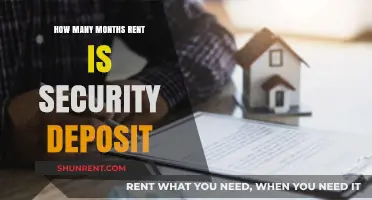 Understanding Security Deposits: How Many Months' Rent is Required?