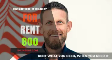 Smart Savings Plan: How Long to Save for $800 Rent?