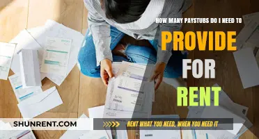 How Many Pay Stubs Are Required for Rent Applications?