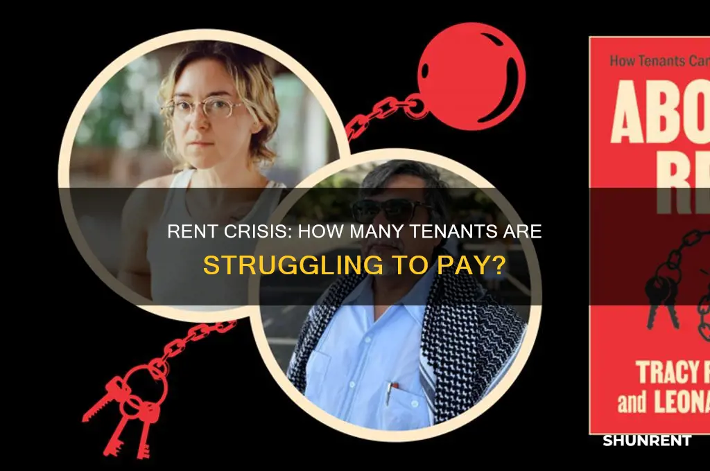how many people are behind on rent