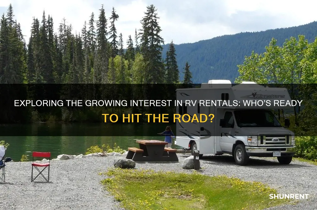 how many people are interested in renting an rv