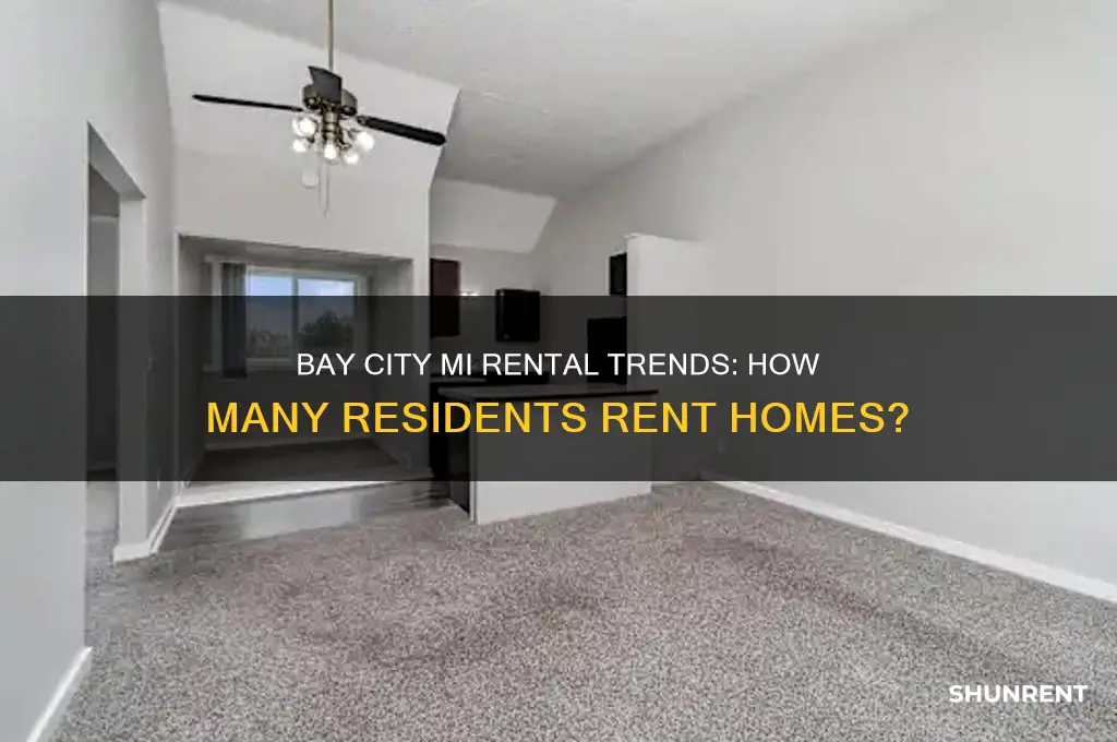 how many people in bay city mi rent