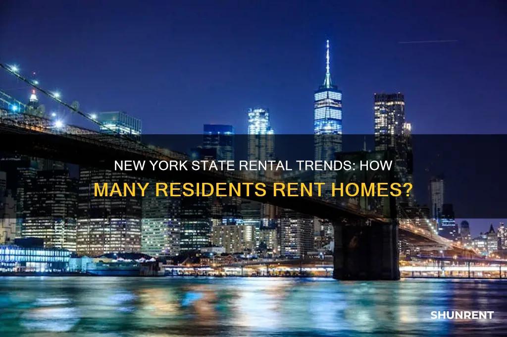 how many people in new york state rent