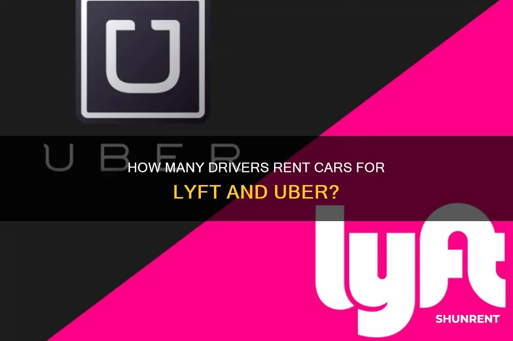 how many people rent for lyft uber