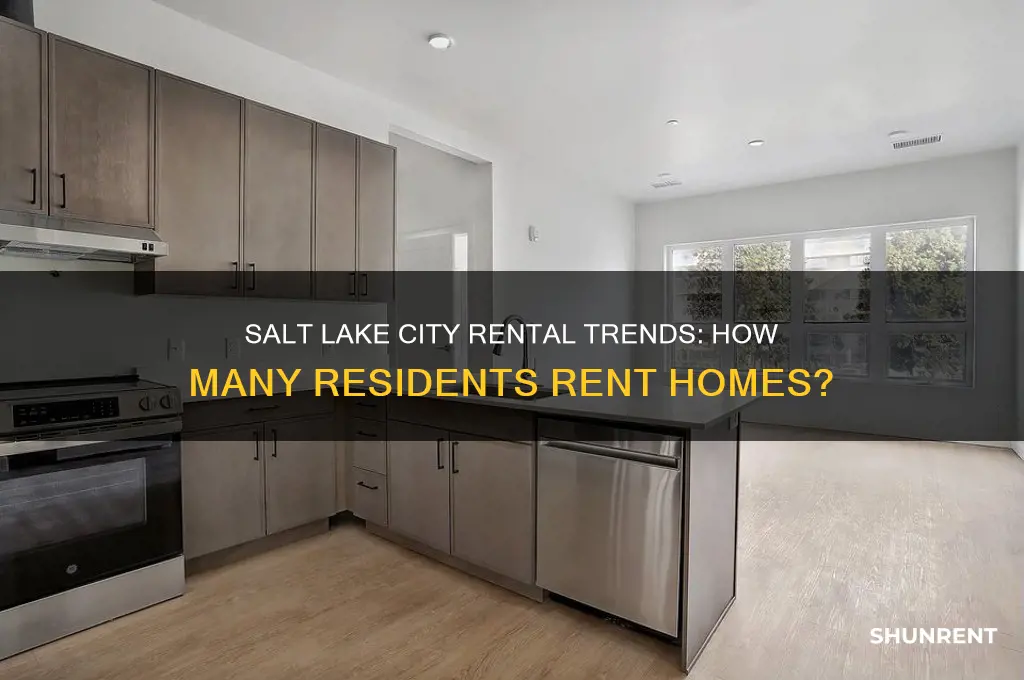 how many people rent in salt lake