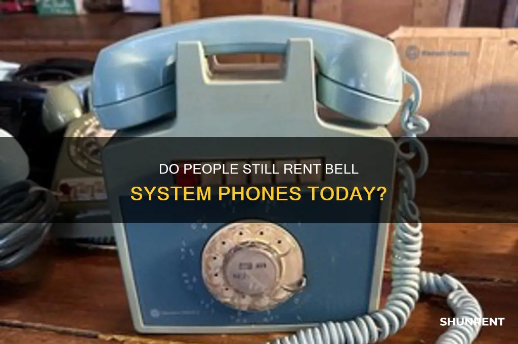 how many people still rent their bell system phones