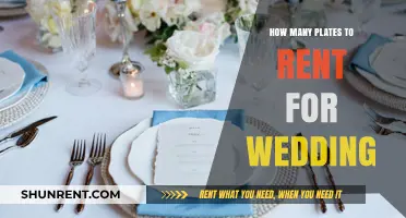 Perfect Plate Count: How Many to Rent for Your Wedding Reception
