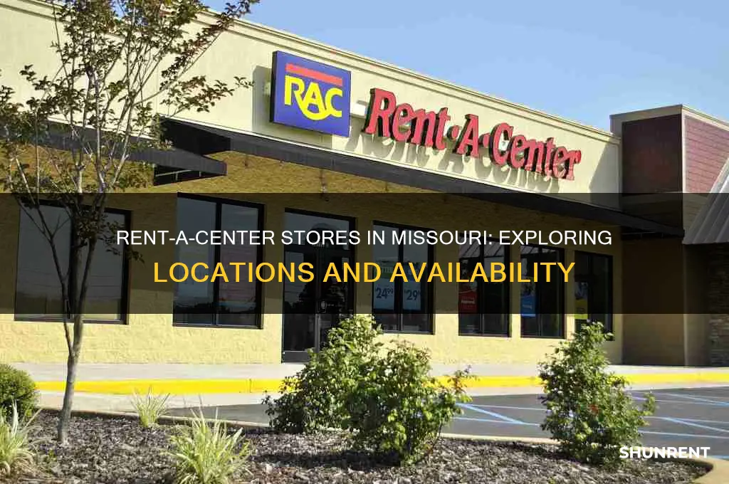 how many rent a center stores in missouri