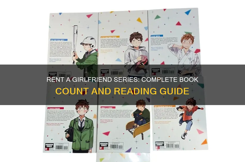 how many rent a girlfriend books are there