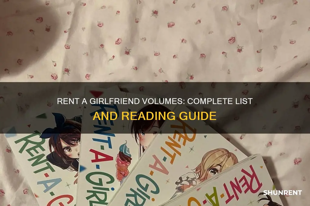 how many rent a girlfriend volumes are there