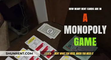 Understanding the Number of Rent Cards in Monopoly Game Sets