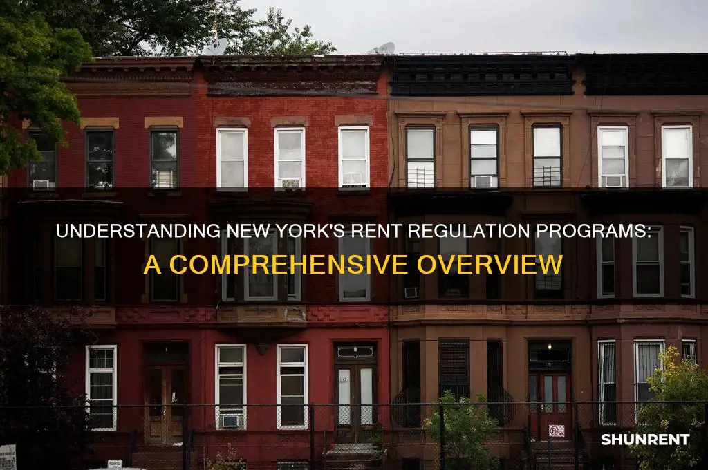how many rent regulation programs does new york have