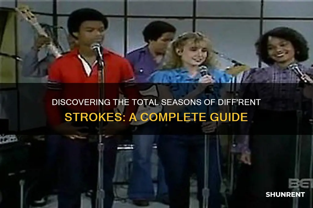 how many seasons of diff rent strokes