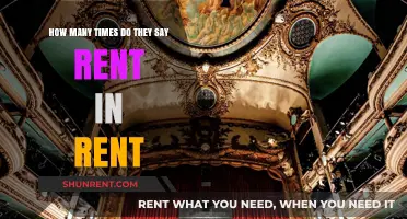 Counting 'Rent' Mentions: Unveiling the Frequency in the Musical's Script