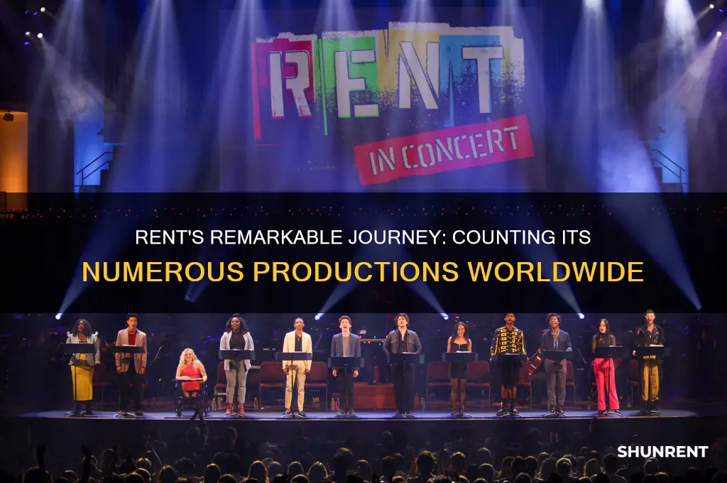 how many times has rent been produced