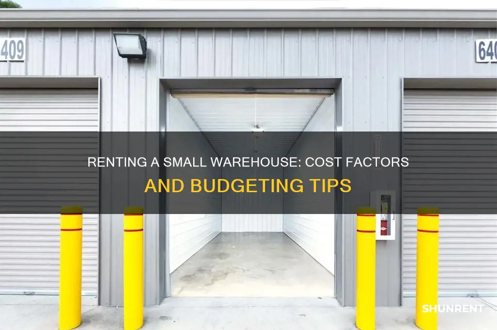 how many to rent a small warehouse