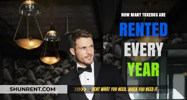 Annual Tuxedo Rental Trends: How Many Suits Are Borrowed Yearly?