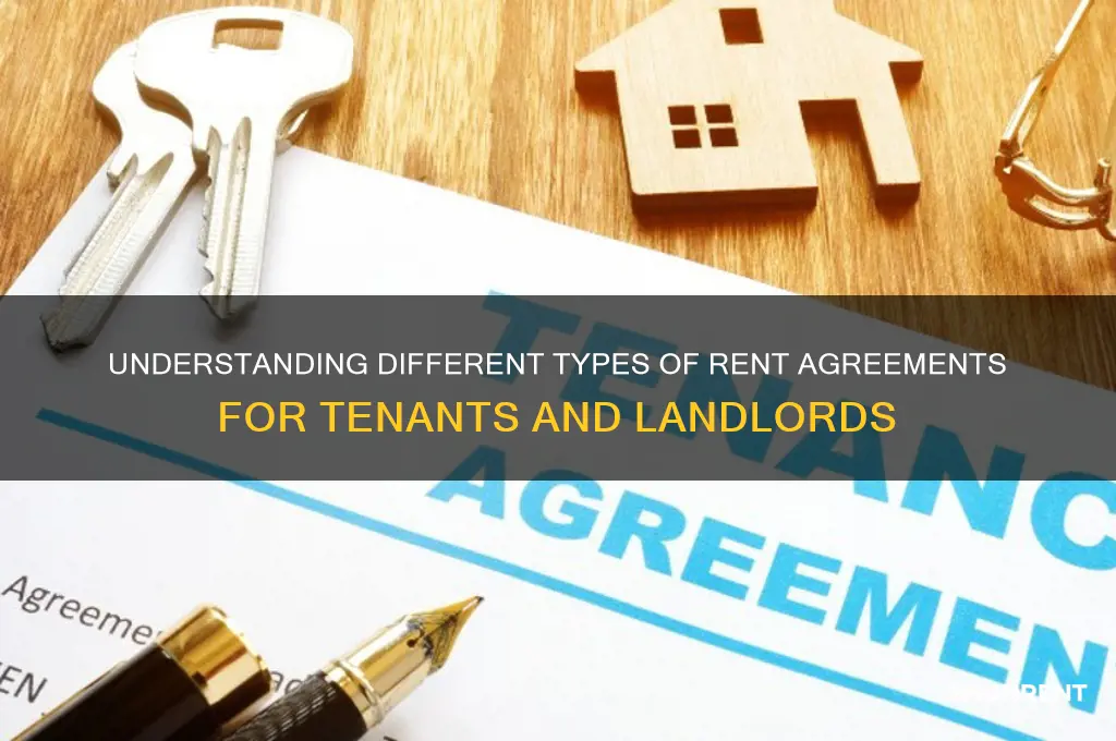 how many types of rent agreements are there
