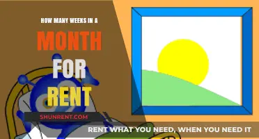 Understanding Monthly Rent: How Many Weeks Are in a Month?
