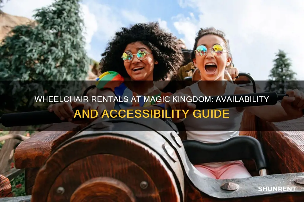 how many wheelchairs for rent at magic kingdom