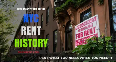 Exploring NYC Rent History: How Many Years of Data Exist?
