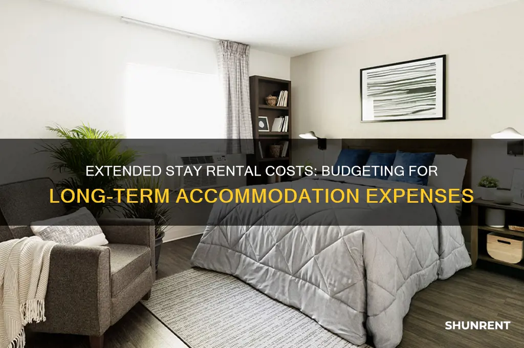how mich dies it cist to rent am extended stay