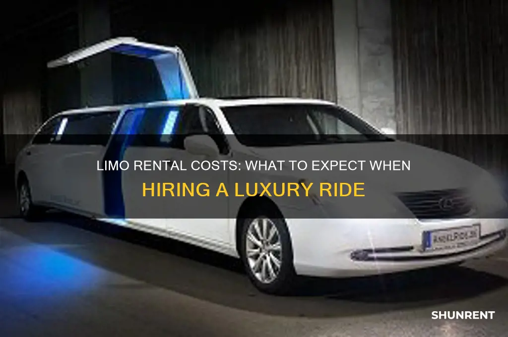 how mich is it to rent a limo