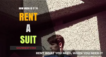 How Much Does It Cost to Rent a Suit?