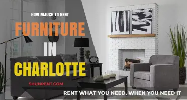 Furniture Rental Costs in Charlotte: What to Expect and Budget