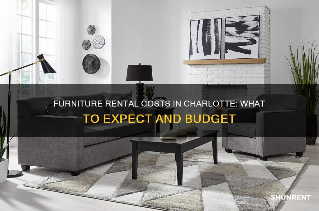 how mjuch to rent furniture in charlotte