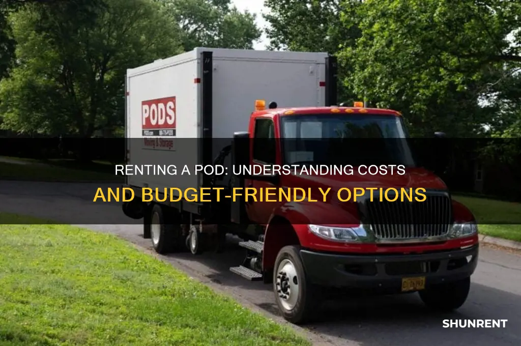 how mucch is it to rent a pod