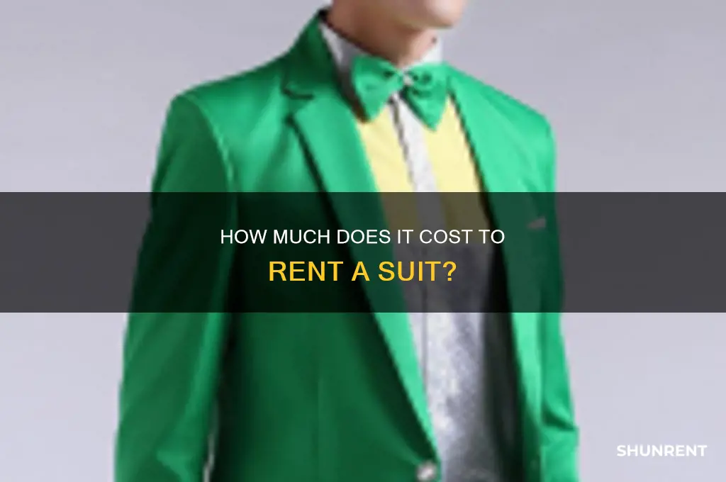 how muchn is it to rent a suiit