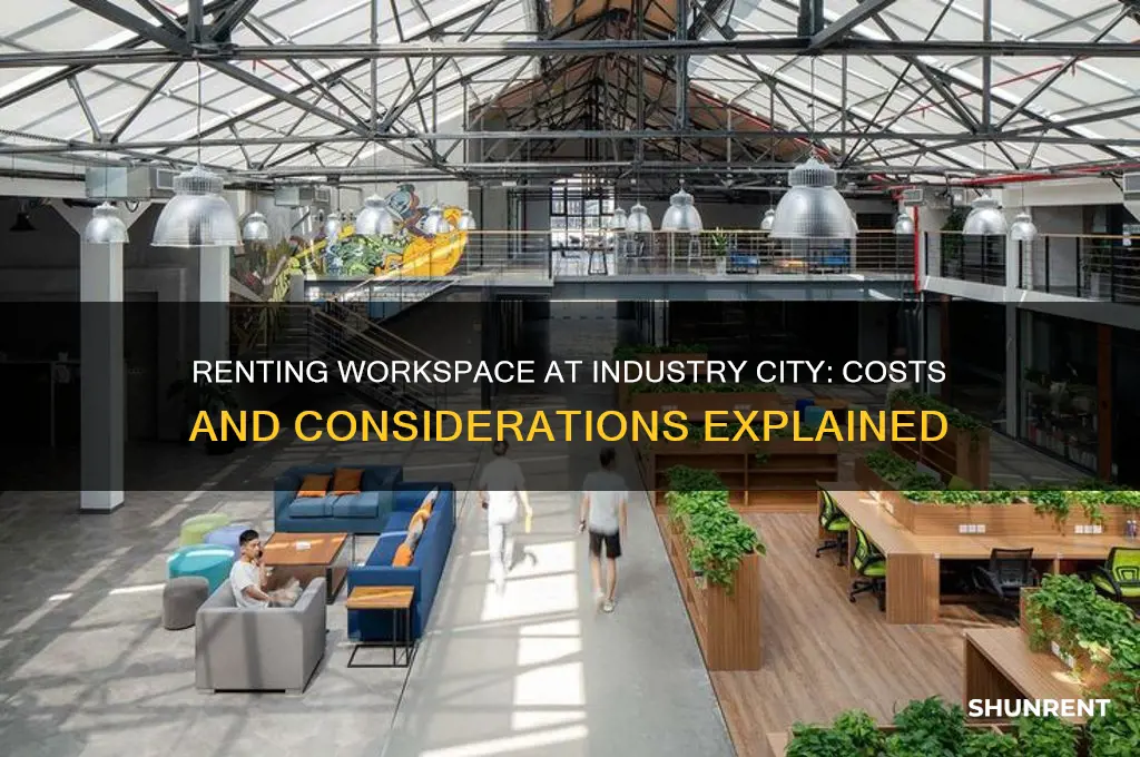 how muh to rent workspace at industry city