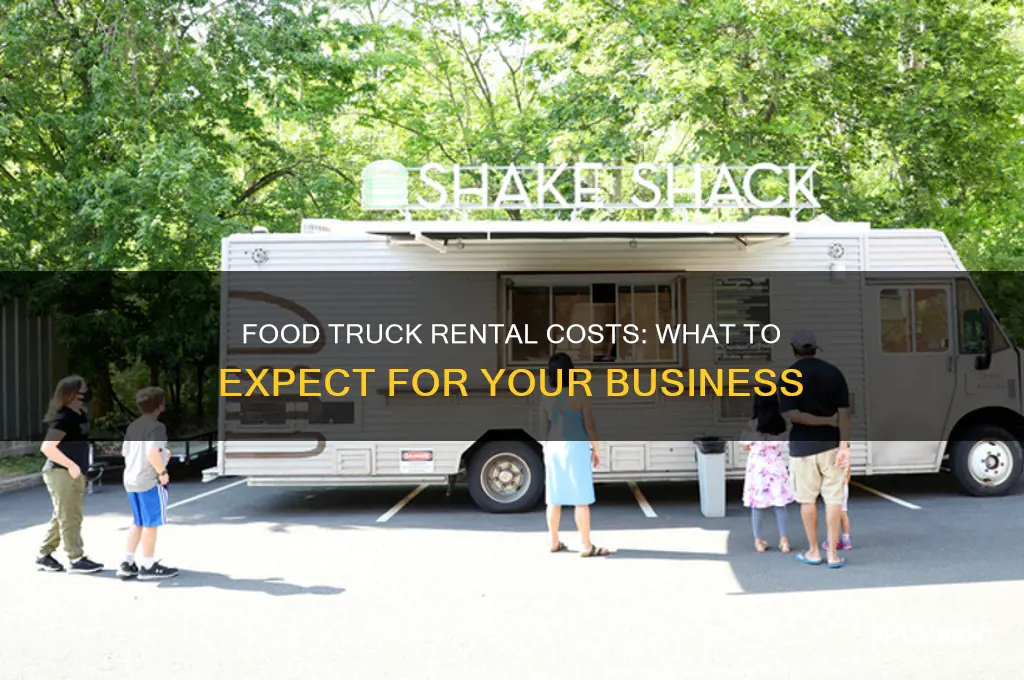 how muhc would it be to rent food truck