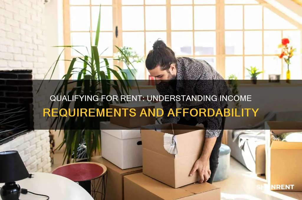 how muich i need to qualify for rent