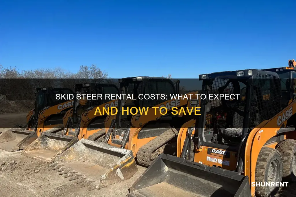 how mych to rent a skid steer