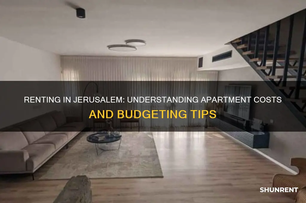 how nuch is to rent appartment is jerusalem