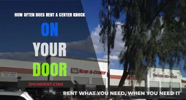How Often Does Rent-A-Center Knock on Your Door?
